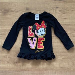 Disney Minnie Mouse Long Sleeve Top